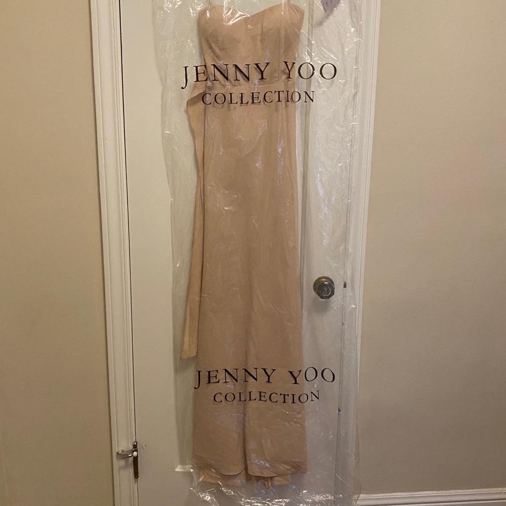 Jenny Yoo Kylie Dress in Chai